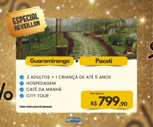 OFERTA RELAMPAGO HOLLIDAY! Reveillon em Guaramiranga + Pacoti