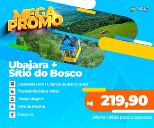 MEGA PROMO 2025  Pacote Completo de Viagem para Ubajara + Sitio do Bosco