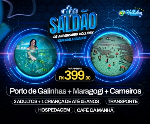 SALDAO DE ANIVERSARIO FERIADOS 2025 Pacote de Viagem para Porto de Galinhas Maragogi Carneiros
