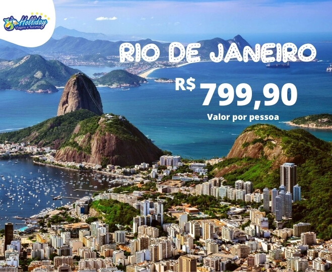 Pacote de Viagem Aereo Rio de Janeiro Holliday Viagens 4603