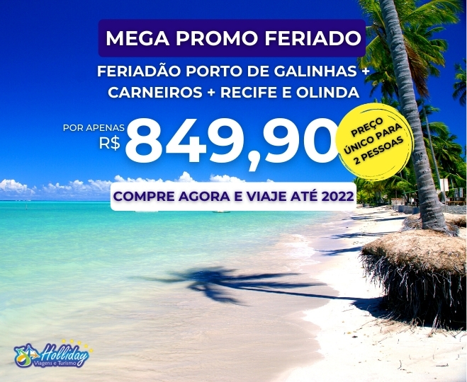 Feridão em Porto de Galinhas Carneiros Recife e Olinda com a Holliday 5248